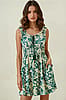 Sprinkled Forest Mini Dress