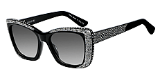 Sospiri Zora Sunglasses- Black with Black Crystals