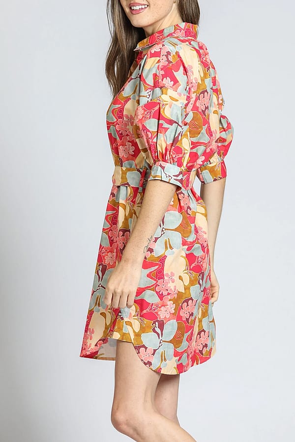 APNY Coral Multi Dress