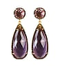 Amethyst Drop Earring