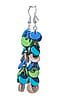 Confetti Dangle Leather Earrings 