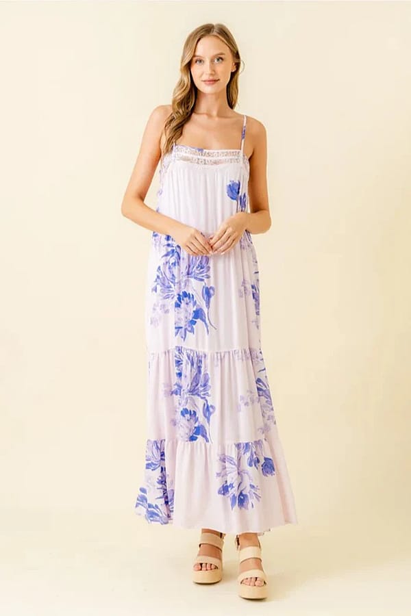 Pink/Purple Maxi Dress