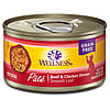 Wellness Complete Health Pate Beef & Chicken Formula Grain-Free Wet Cat Food Cans