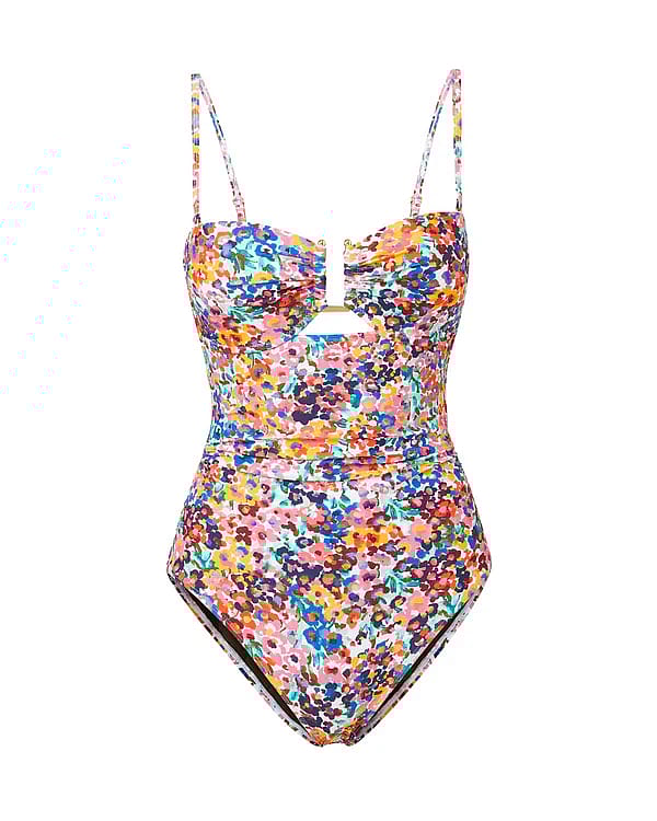Juliette One Piece In Painted Petals