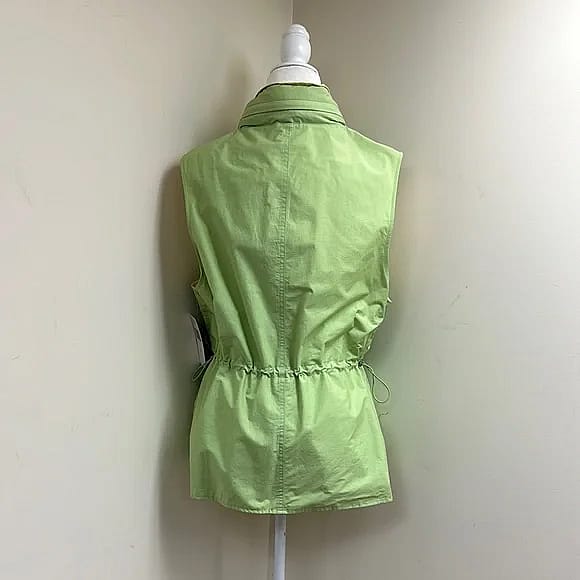 Ralph Lauren Green Sleeveless Jacket