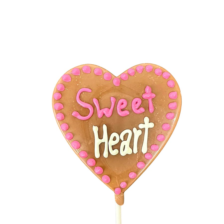 Valentine Message Chocolate Pops