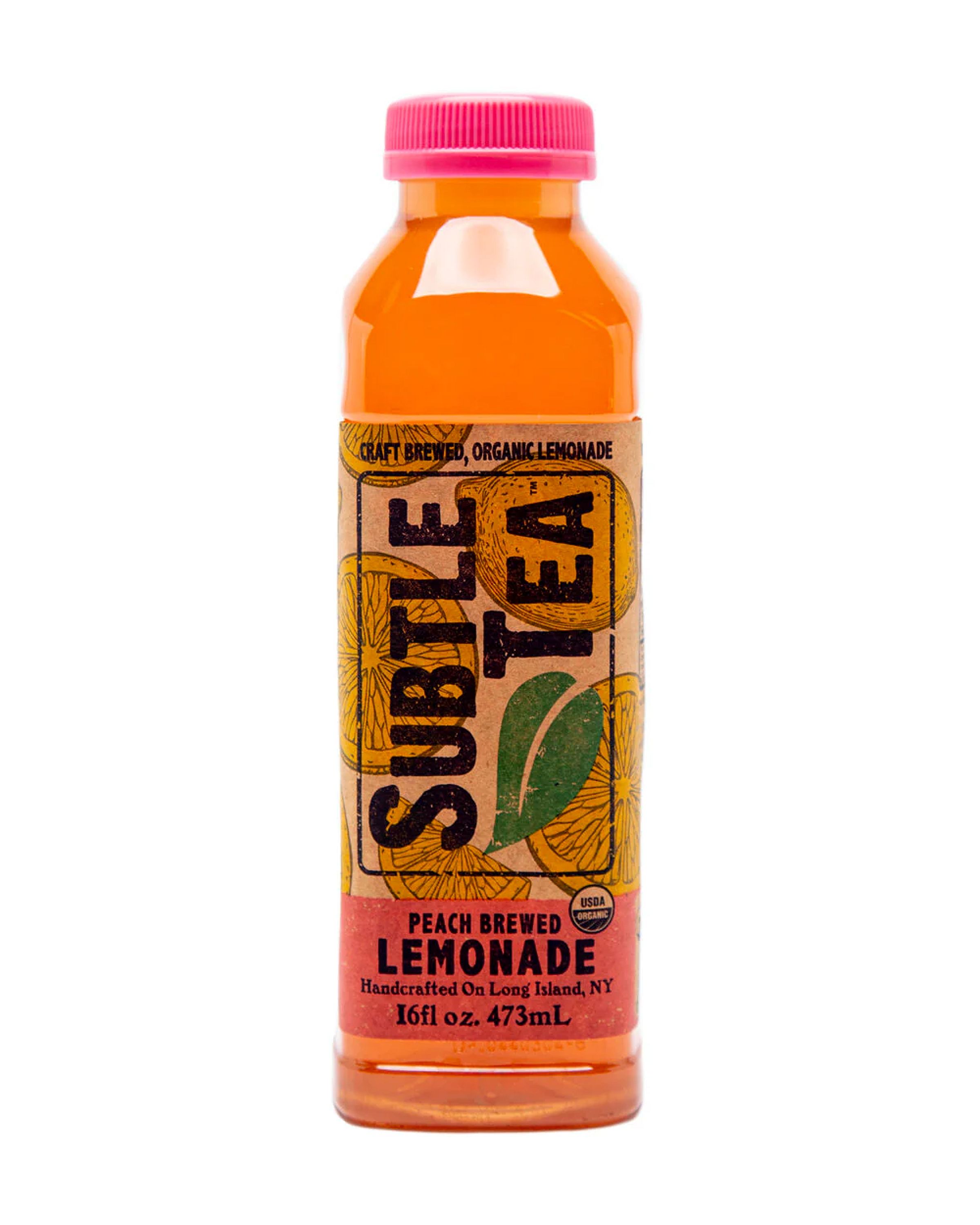 Subtle Tea Peach Brewed Lemonade