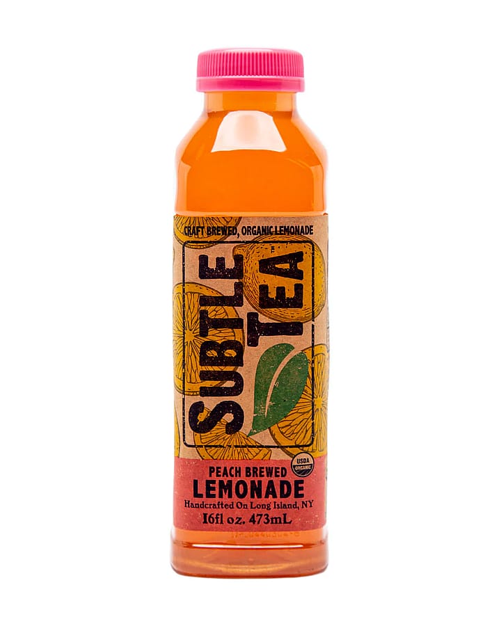 Subtle Tea Peach Brewed Lemonade