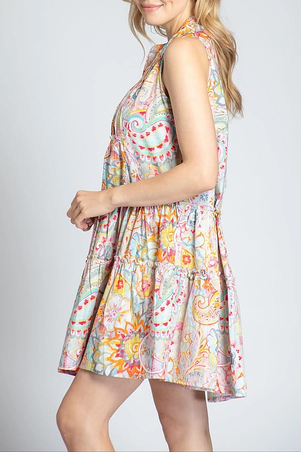 APNY Multi PinTuck Dress