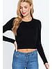 Ryan Ribbed Cropped Long Sleeve