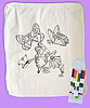 Butterflies Backpack with Washable Markers