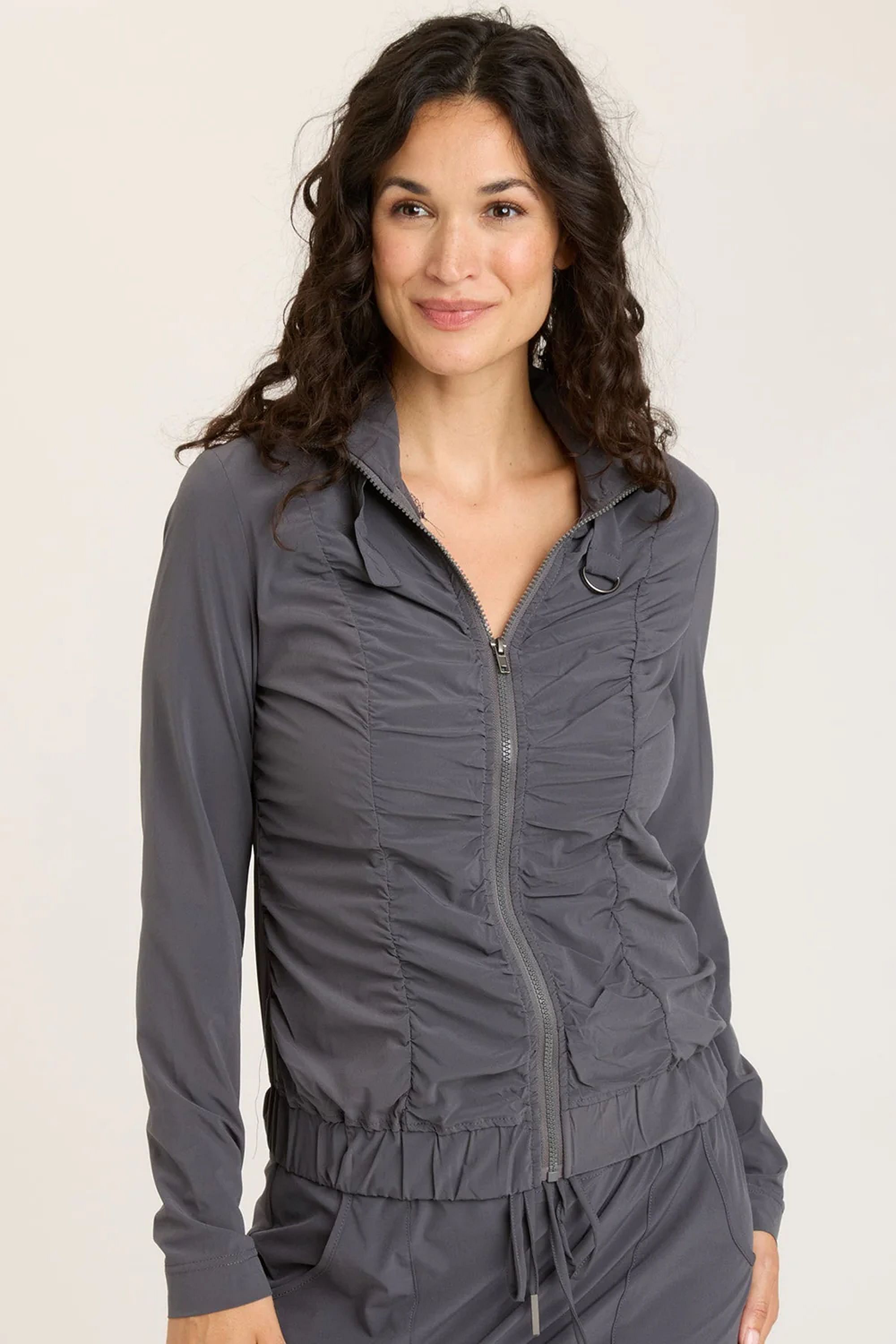 XCVI Charcoal Momentum Jacket