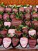 Dozen Chocolate Covered Stemmed Strawberries (Delivered February 11th-14th)