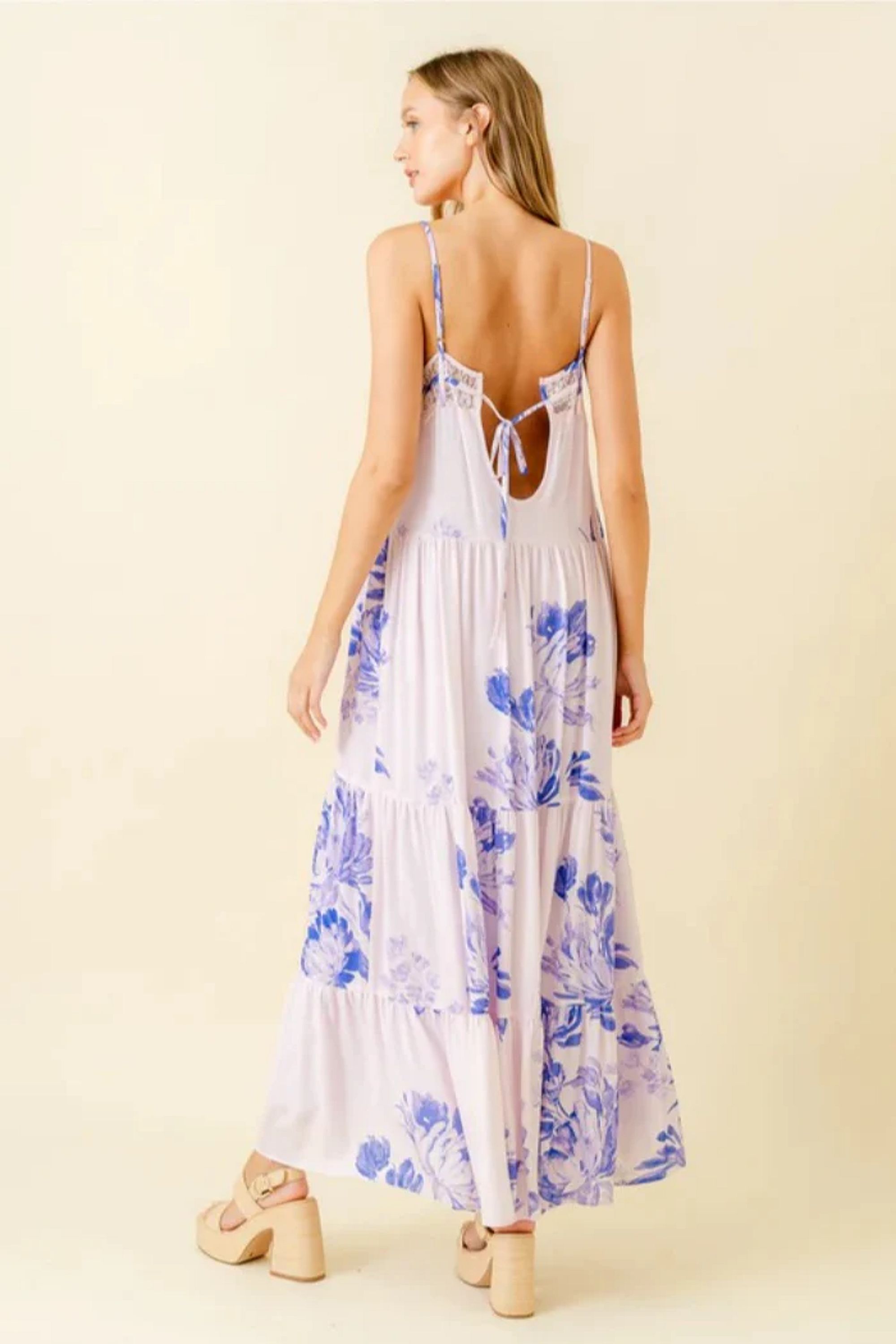 Pink/Purple Maxi Dress