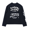 Honor The Gift  Mixed Logo Crewneck - Black