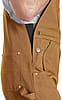 Carhartt Mens Duck Bib Overalls, 34x30