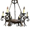 Early 20th Century French Gothic Style Chandelier