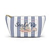 Sail Away Accessory Pouch - Sea La Vie, Nautical Bag for Travel, Make-Up, Beach, Gift for Her