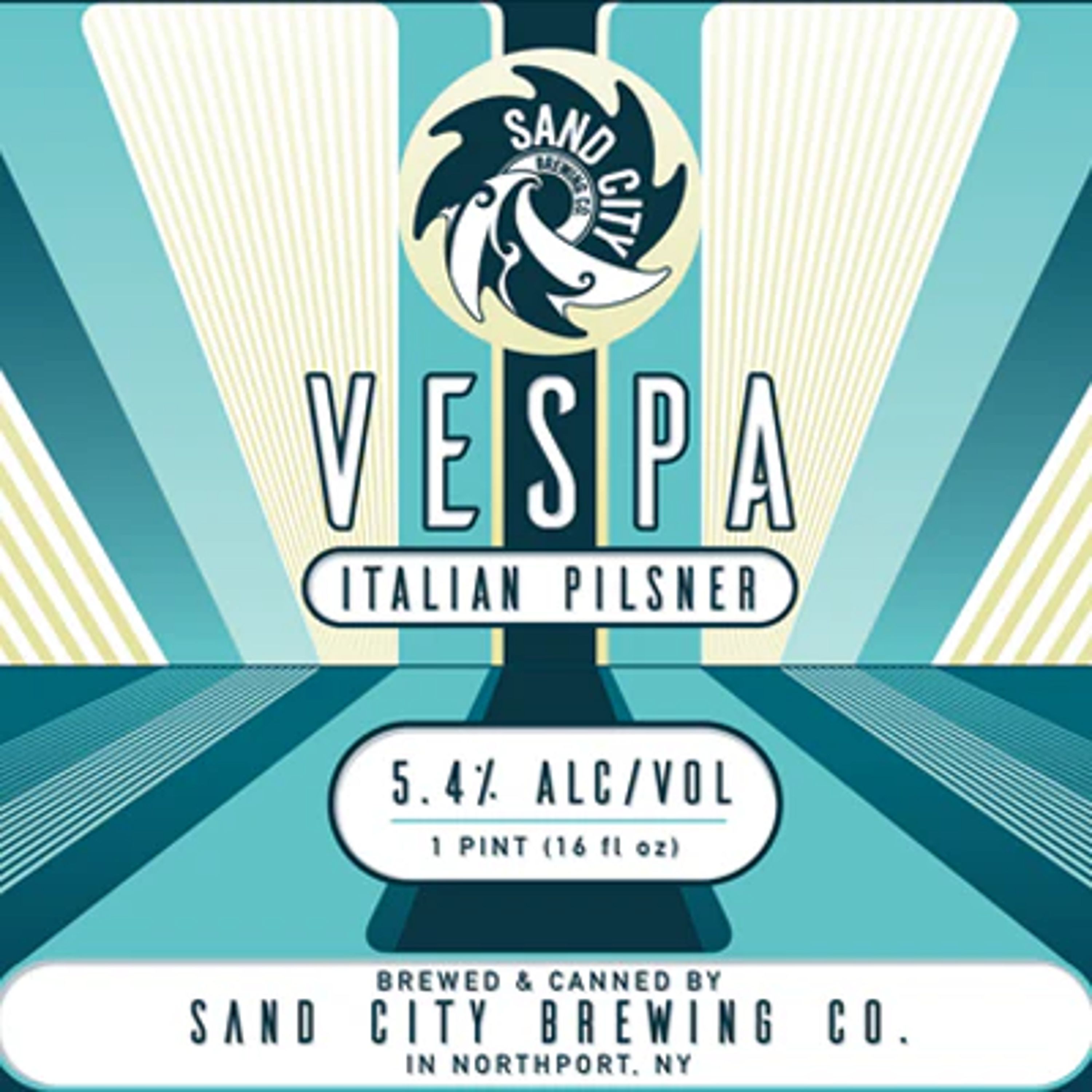 Sand City Brewing Company Vespa Pilsner