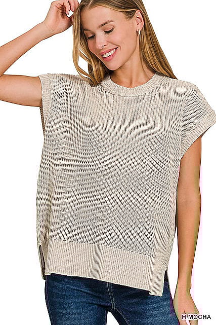 Drift Knit Sleeveless Sweater