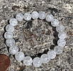 Fire and Ice Quartz Bracelet