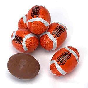 Milk Chocolate Footballs