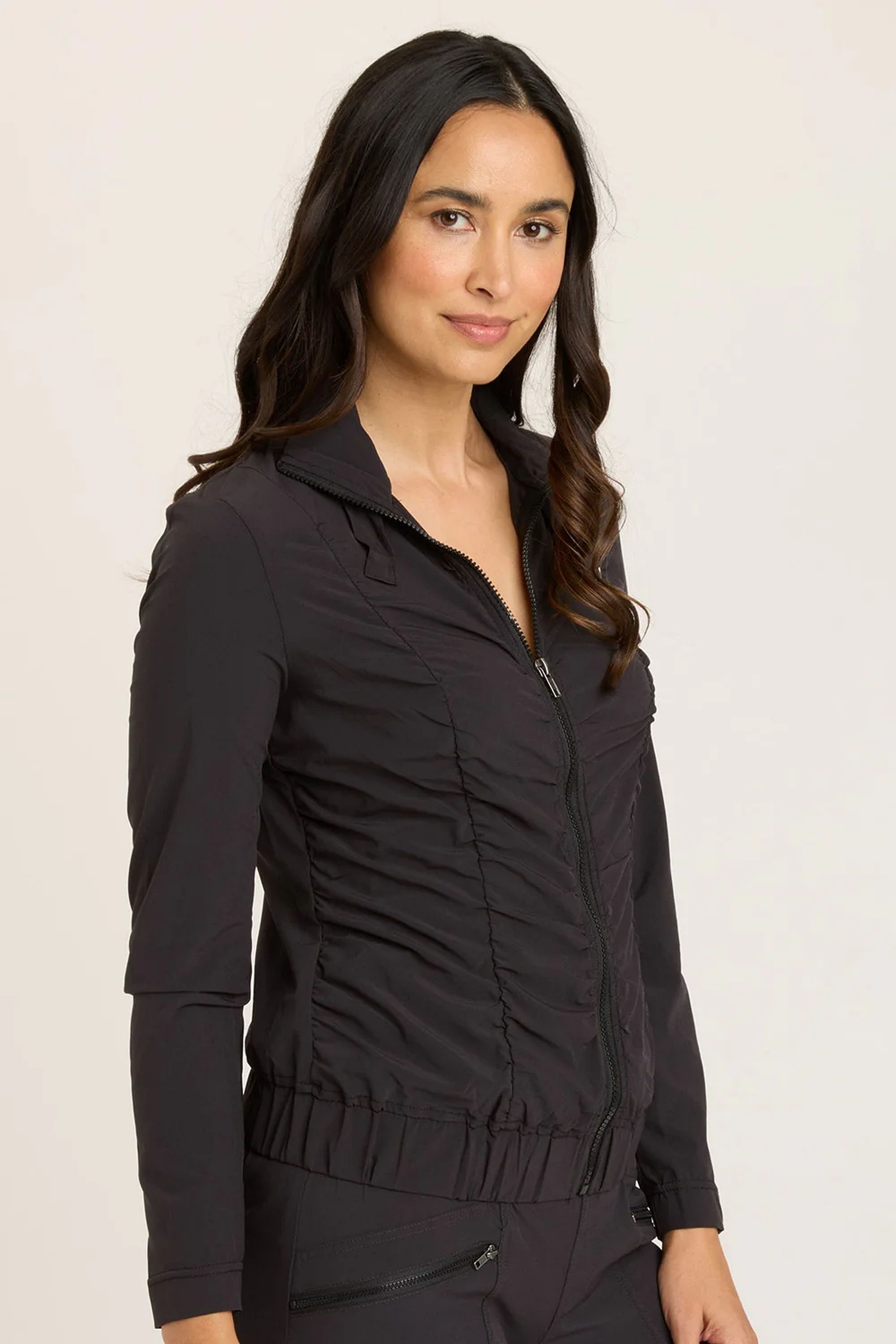XCVI Black Momentum Jacket