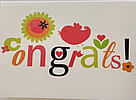Bright & Cheerful Congrats Greeting Card