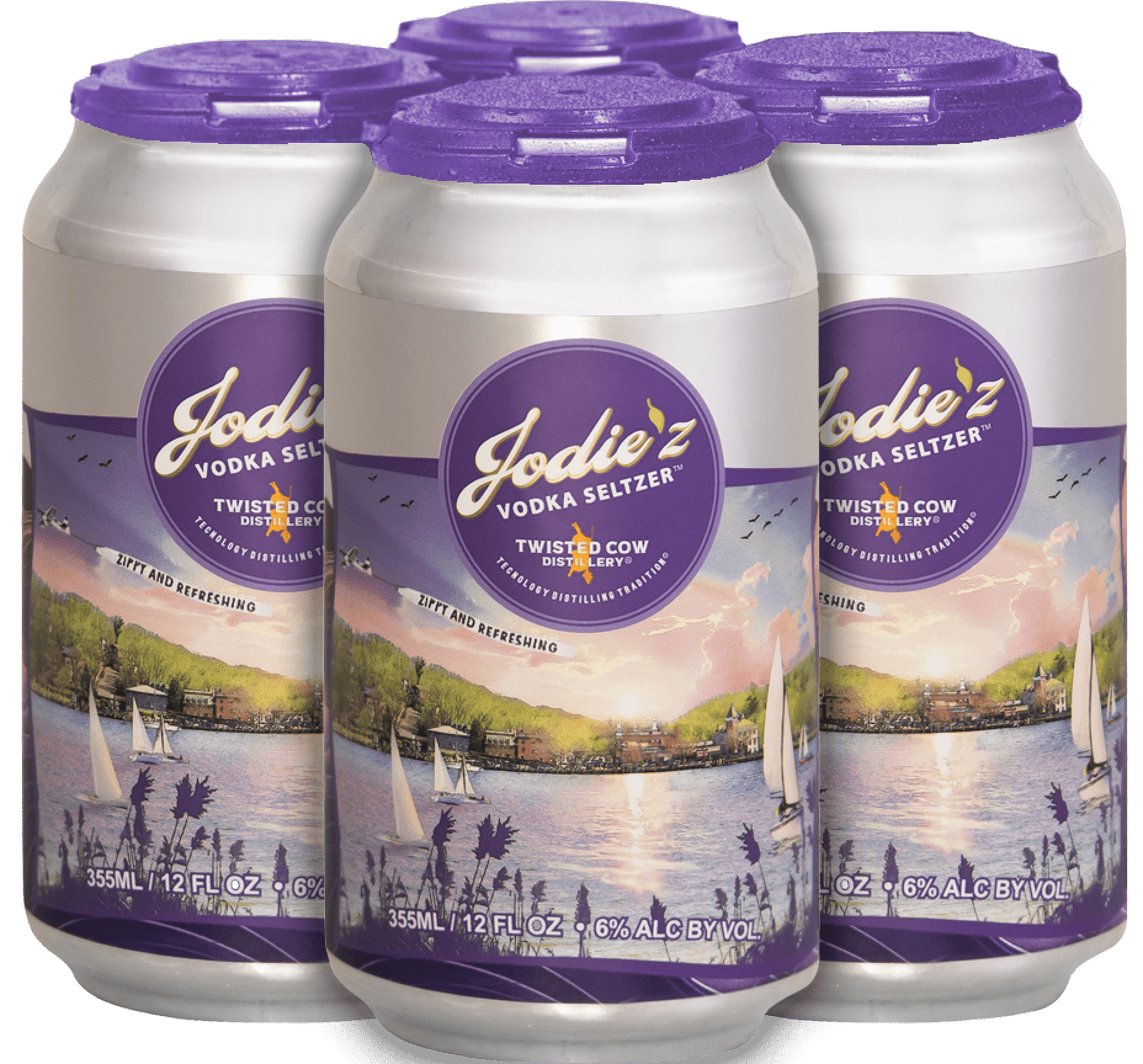 Twisted Cow Jodie'z Seltzer 4-pack 12 oz