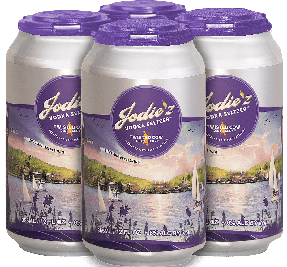 Twisted Cow Jodie'z Seltzer 4-pack 12 oz
