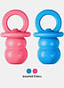 Kong Puppy Binkie Dog Toy, Color Varies, Small