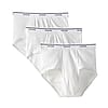 Fruit of the Loom Men's Cotton Briefs White