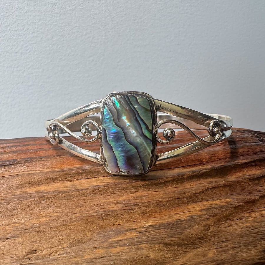 Abalone Shell Bangle