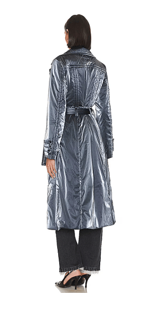 Nylon Trench Coat- Small