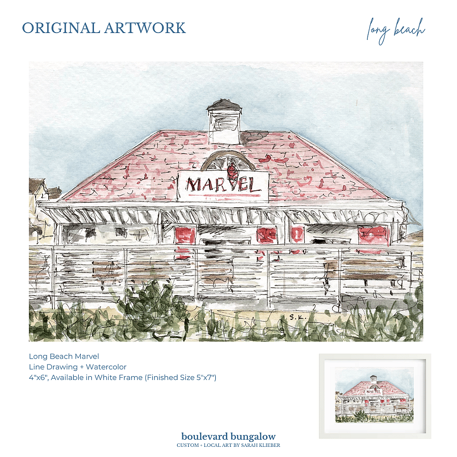 Long Beach Marvel 4"x 6"