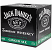 Jack Daniel's - Whiskey & Ginger Ale Ready to Drink Cocktail ( 355ml cans 4 pk )