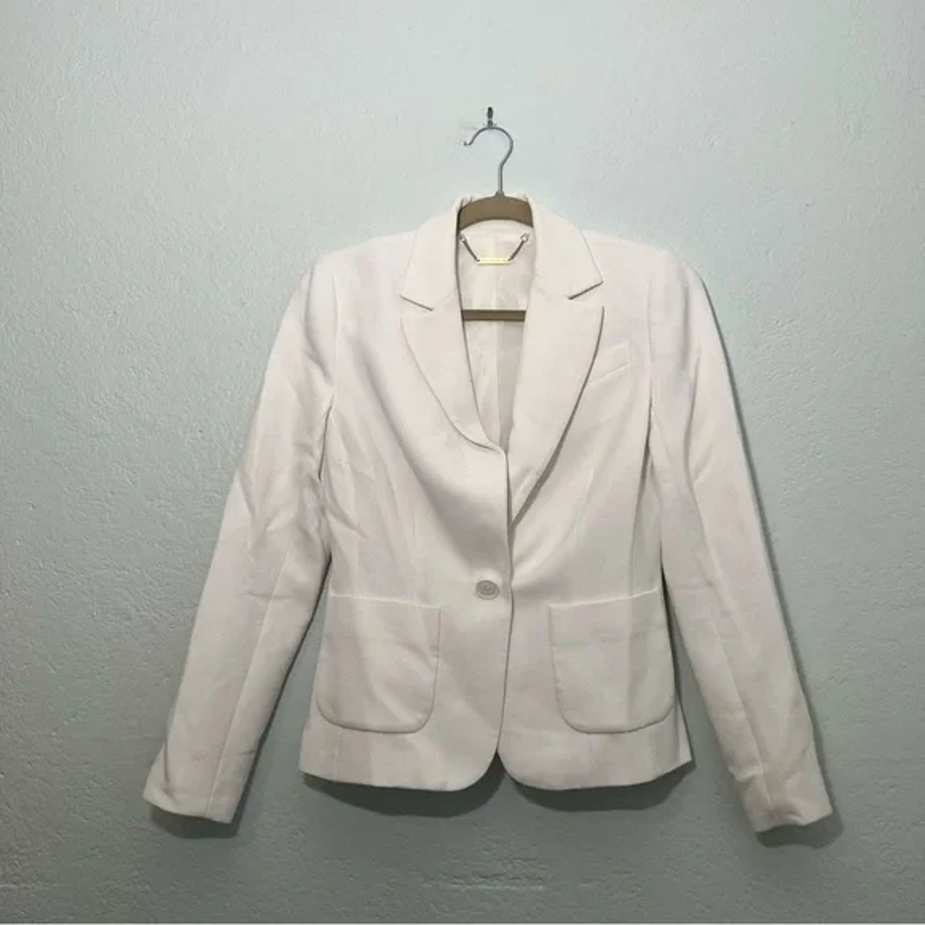 TRINA TURK Wo Marat Twill Blazer - White