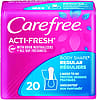 Carefree Acti-Fresh Regular- 20 Count
