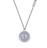 Baby Feet Disc Necklace