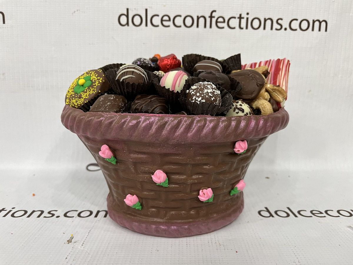 Edible Chocolate Baskets