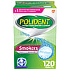 Polident Smokers Denture Cleanser Tablets- 120 Tablets