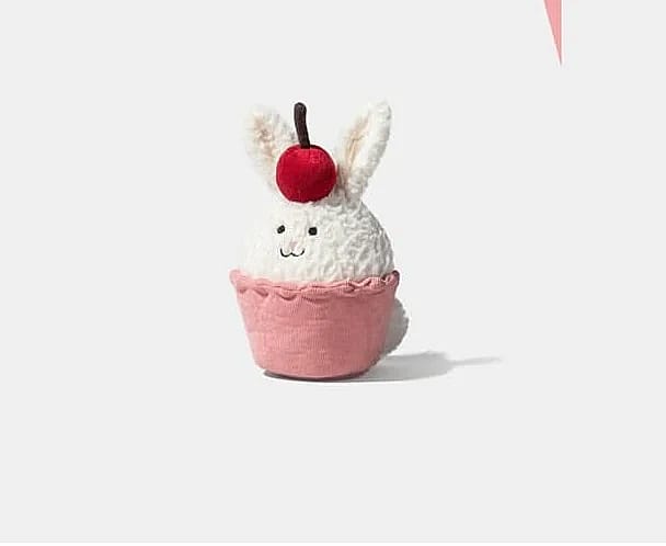 Dessert Bunny Cupcake Plush