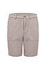 Plaid Performance Knit Short - Beige 