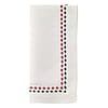 Pearls Red and Green Napkin Set
