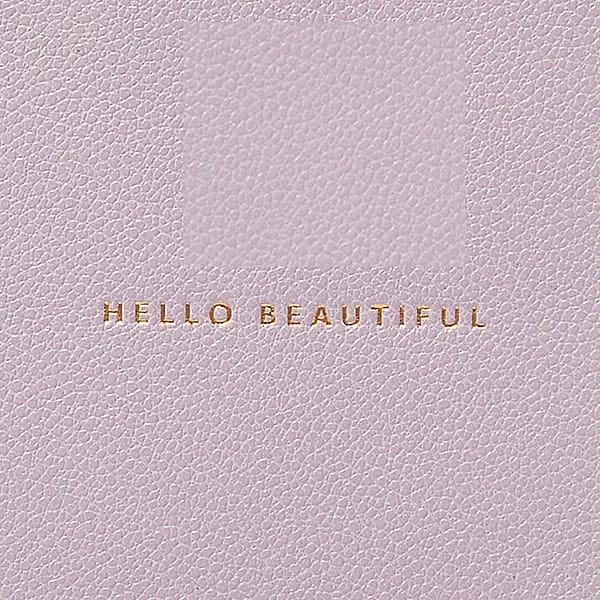 Slim Perfect Pouch "Hello Beautiful"