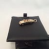 14K yellow real solid gold CONVERTIBLE CAR charm pendant with moving WHEELS and opening trunk