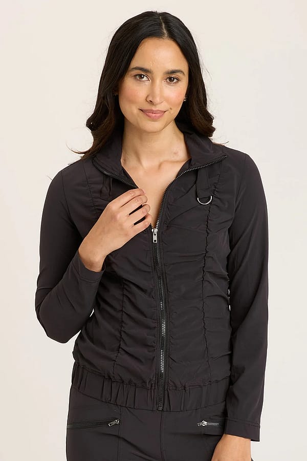 XCVI Black Momentum Jacket