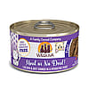 Weruva Cat Pate Meal or No Deal! Chicken & Beef Dinner in a Hydrating Puree Wet Cat Food Can