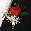 Red Rose Boutonnière