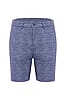 Plaid Performance Knit Short - Navy 